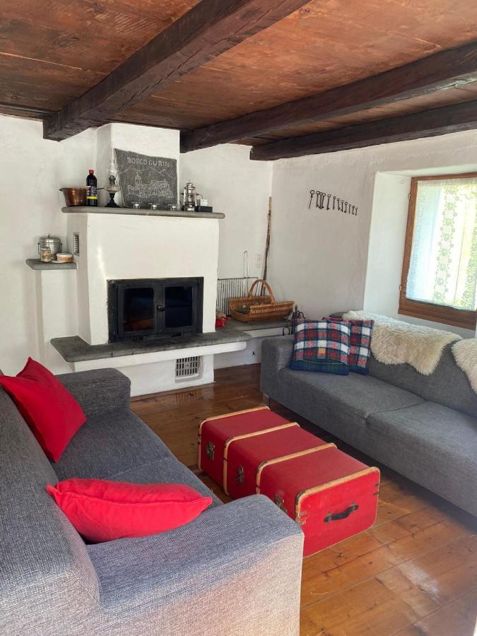 Casa Sonnenberg Lägenhet Bosco Gurin Exteriör bild