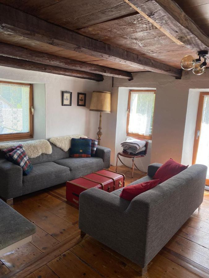 Casa Sonnenberg Lägenhet Bosco Gurin Exteriör bild